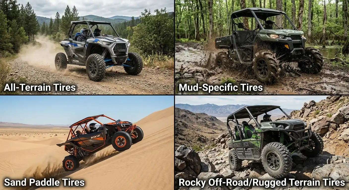 Various UTV tires