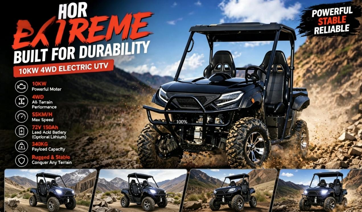 4WD electric UTV