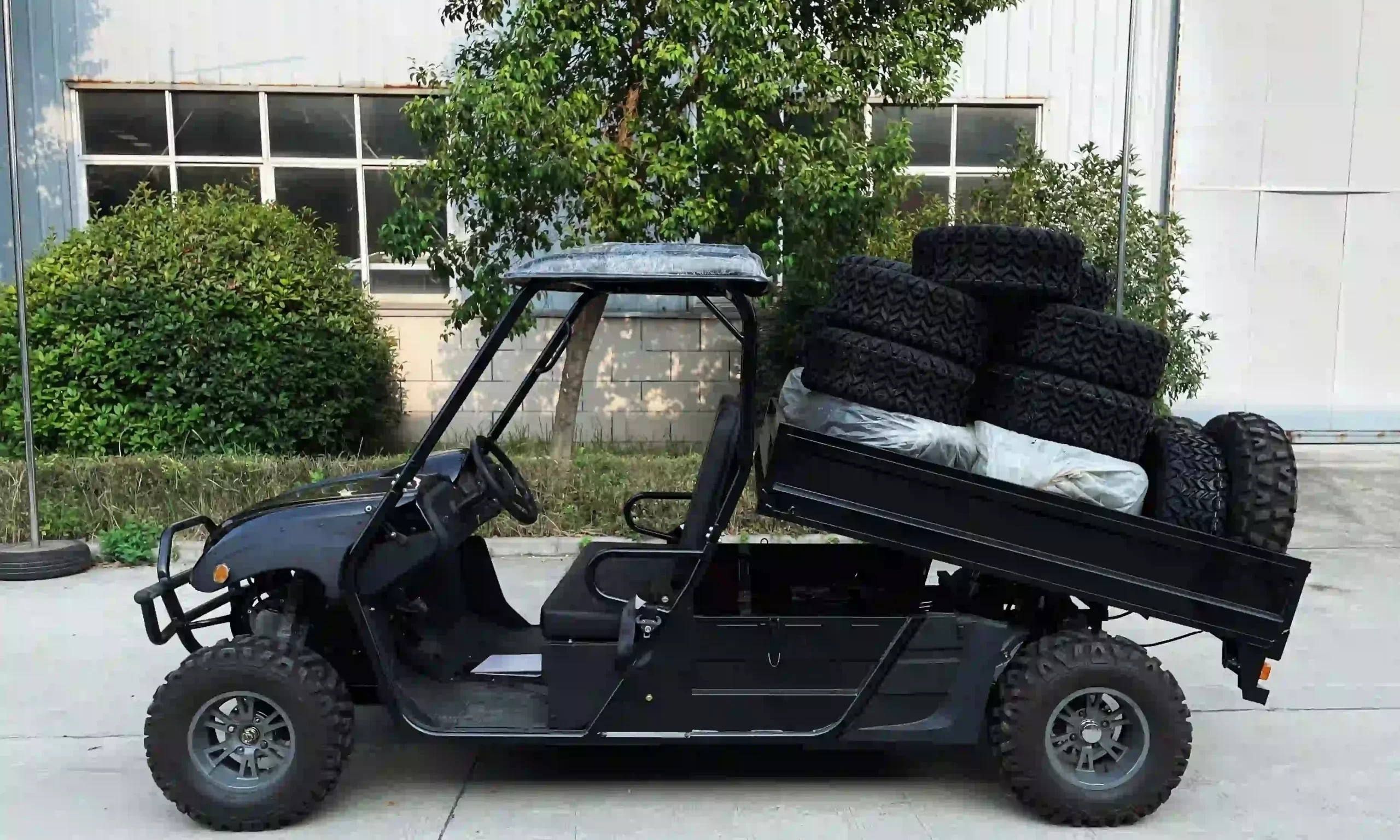 ELECTRIC UTV with cargo bed