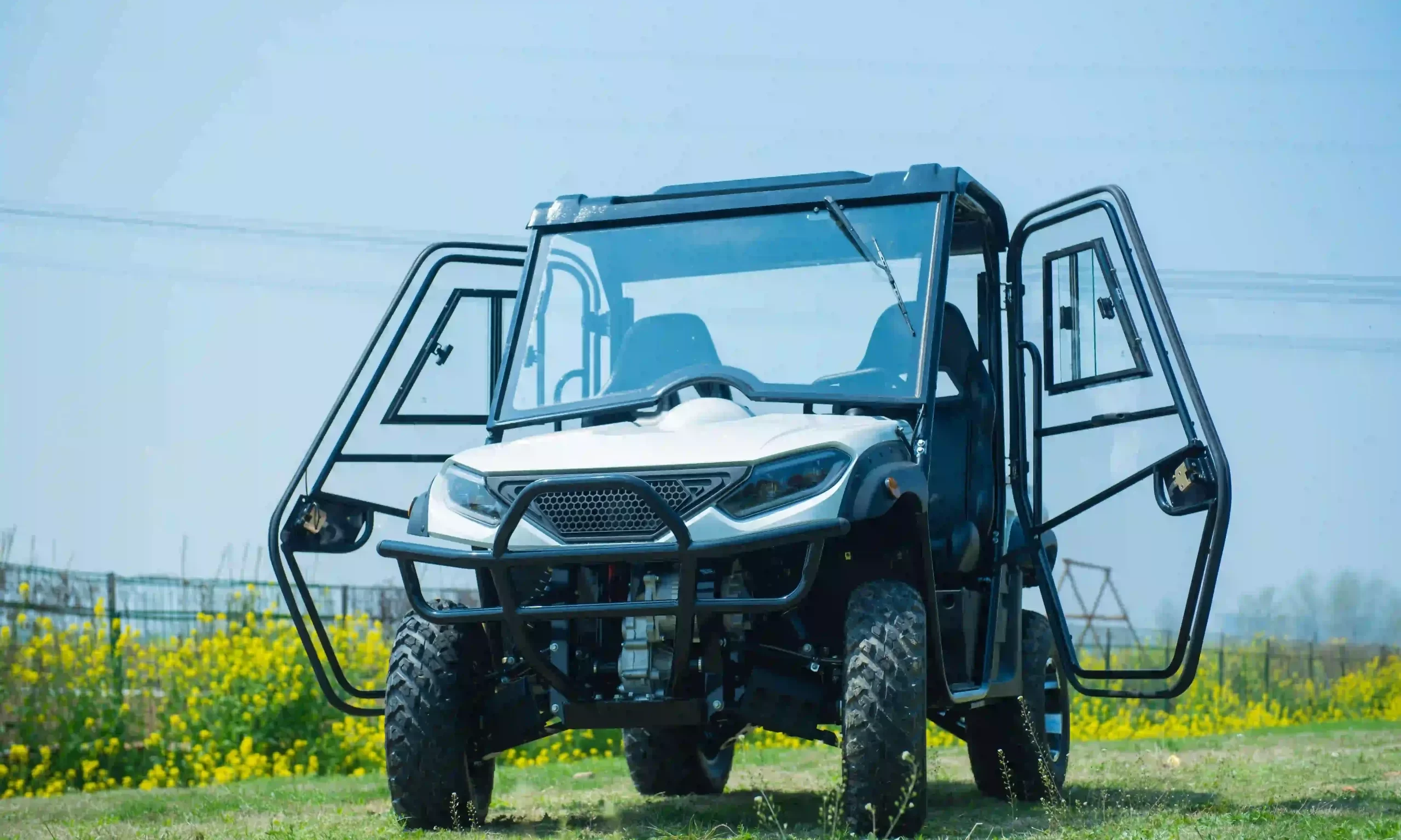 Electric UTV with Stealth Doors