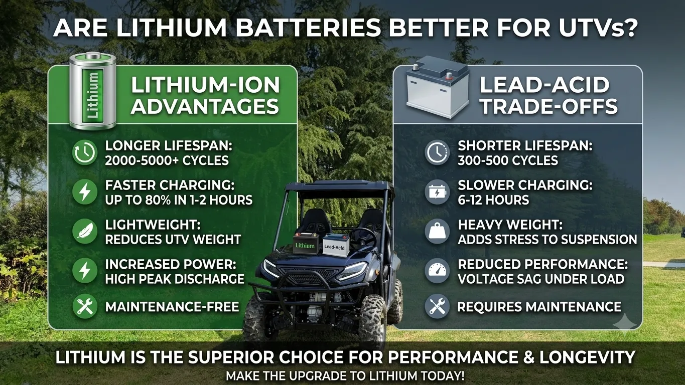 Lithium vs. Lead-Acid Battery