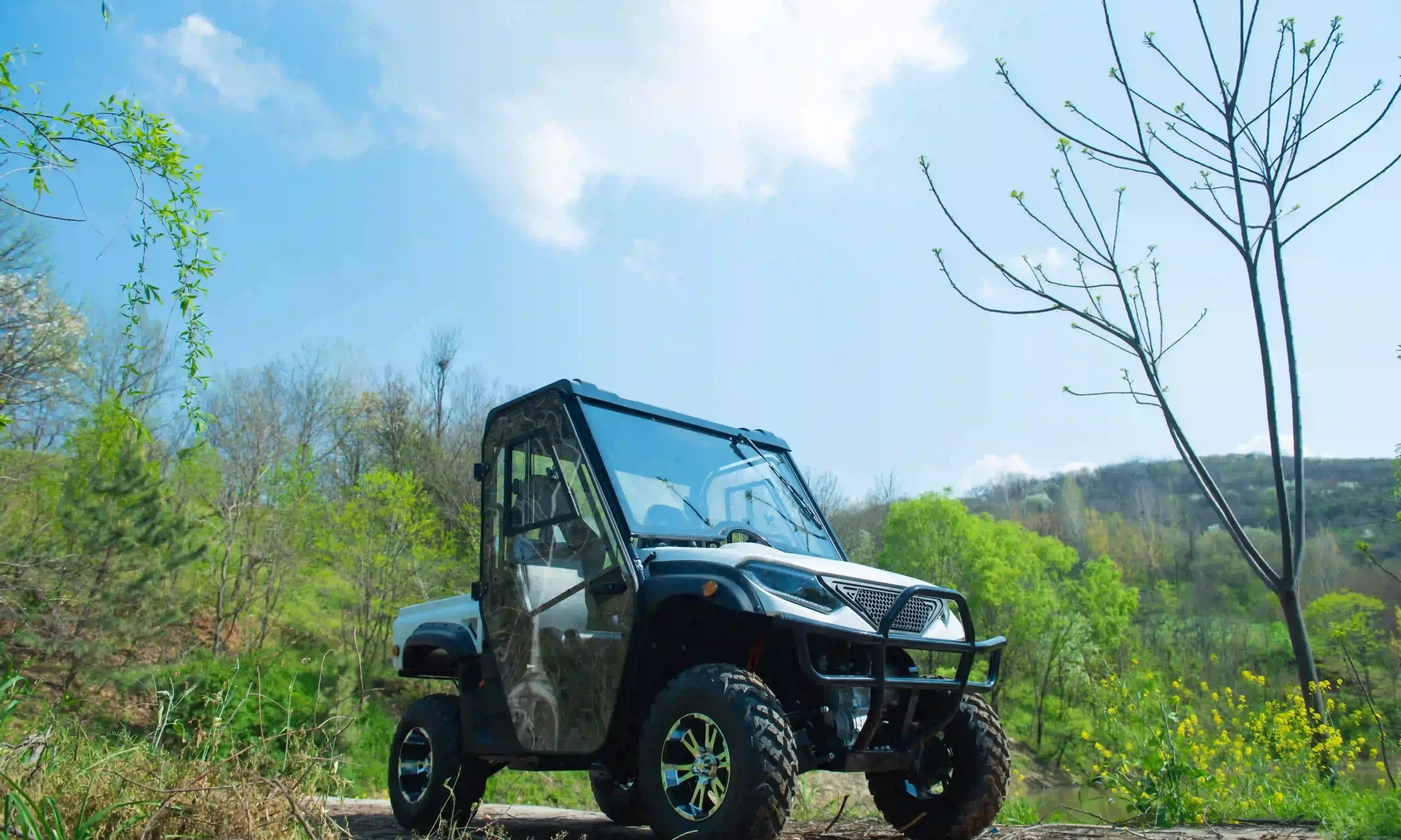 electric UTV with hard