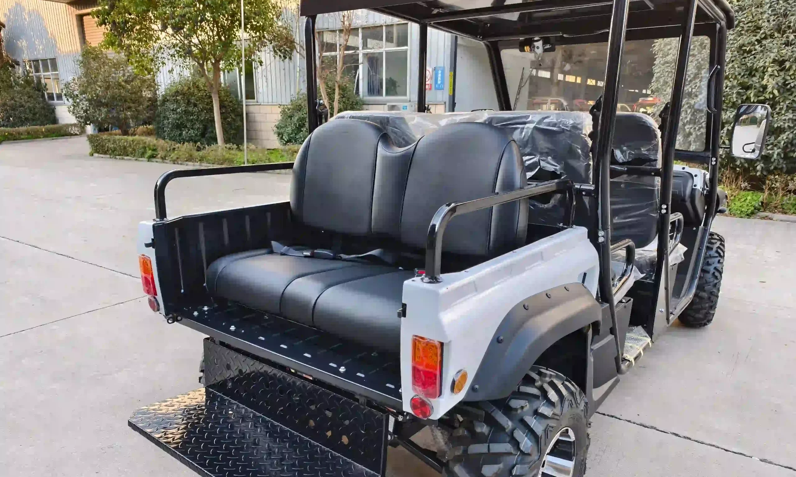 UTV with mirror